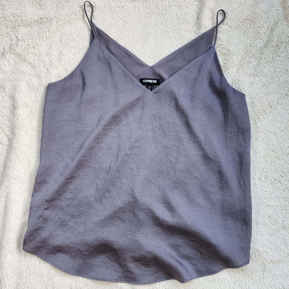 Express Women's Gray Cami Top